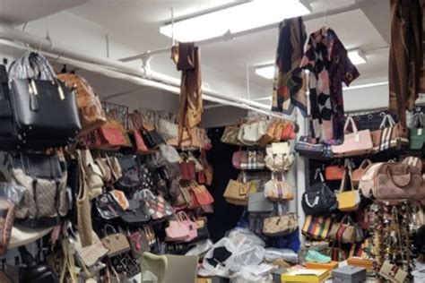 has anybody ever been arrested for buying fake clothes|counterfeit goods seized.